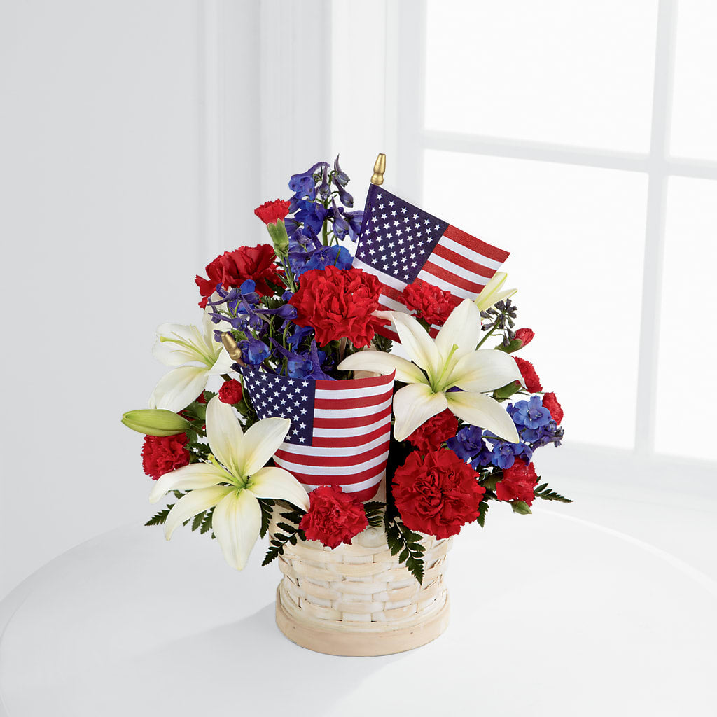 American Glory Bouquet – The Andes Flowers Llc, Fort Myers FL