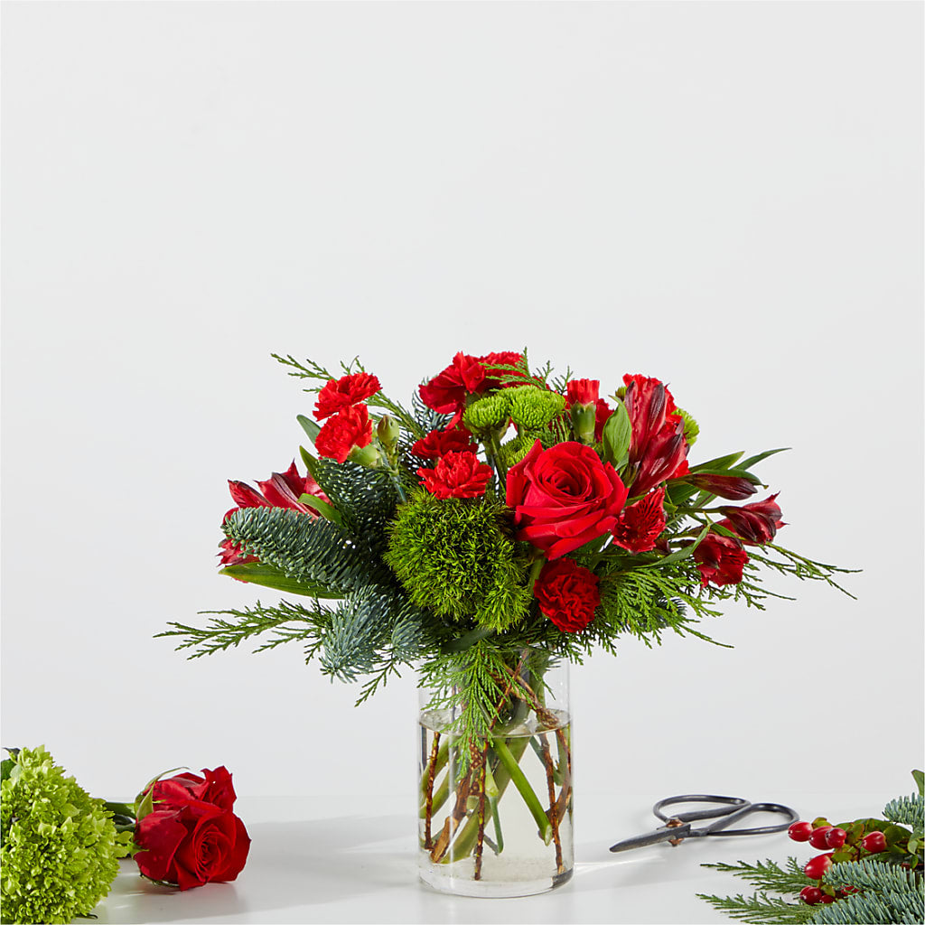 Merry Moment Bouquet – A Florist Original – The Andes Flowers Llc, Fort Myers FL