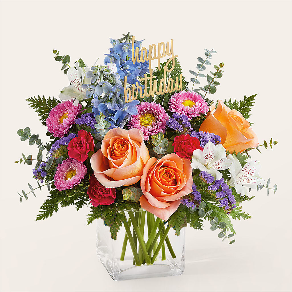 Birthday Bash Bouquet – The Andes Flowers Llc, Fort Myers FL