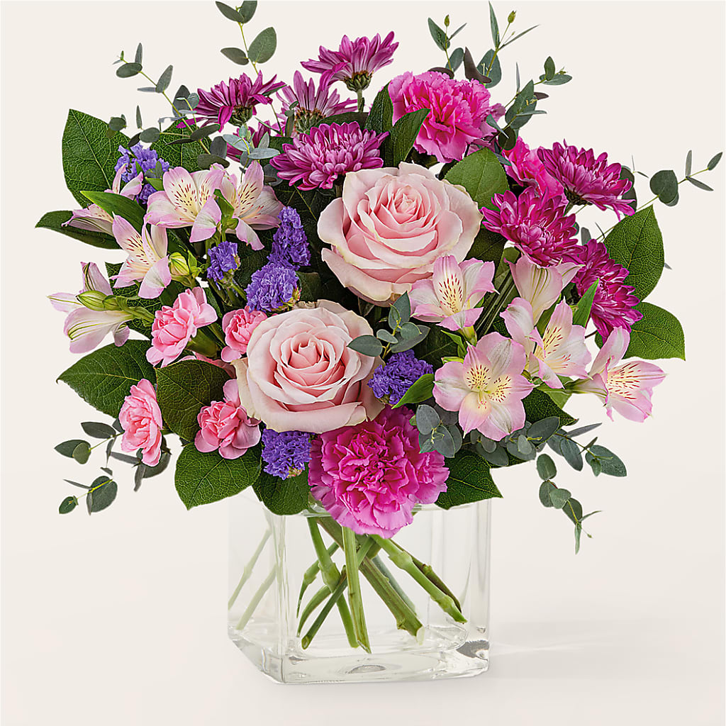 Rosy Radiance Bouquet – The Andes Flowers Llc, Fort Myers FL