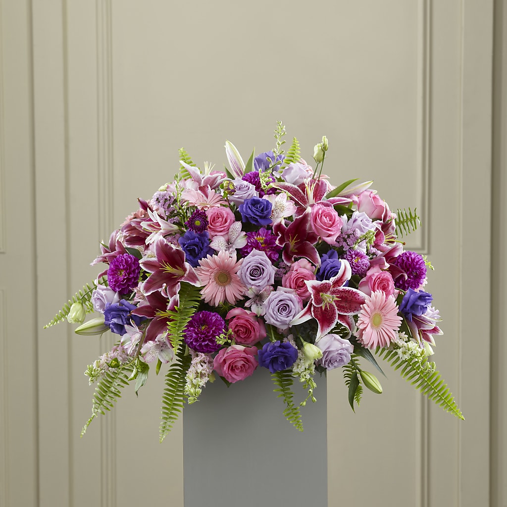 Fare Thee Well Pedestal – The Andes Flowers Llc, Fort Myers FL