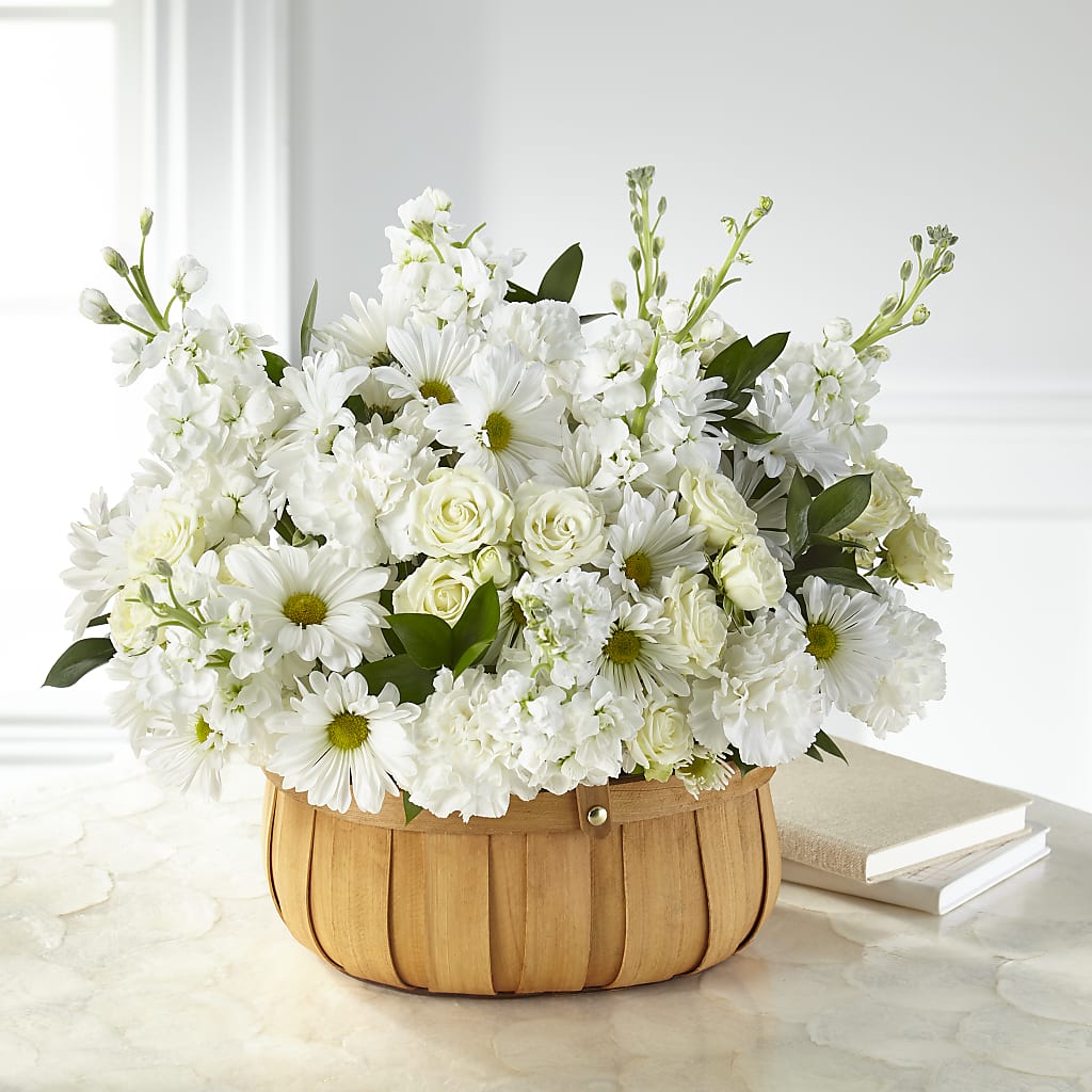 Graceful Garden Basket – The Andes Flowers Llc, Fort Myers FL