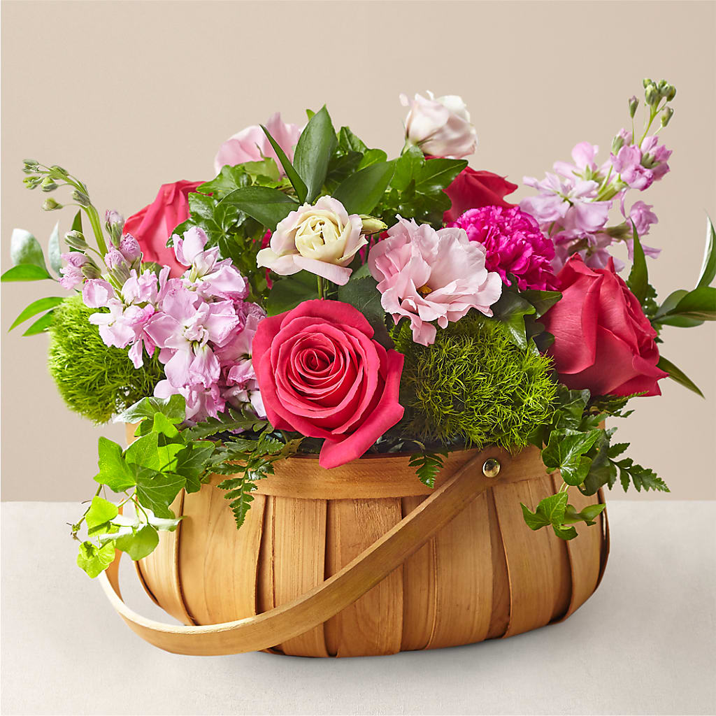 Radiance in Bloom Basket – The Andes Flowers Llc, Fort Myers FL