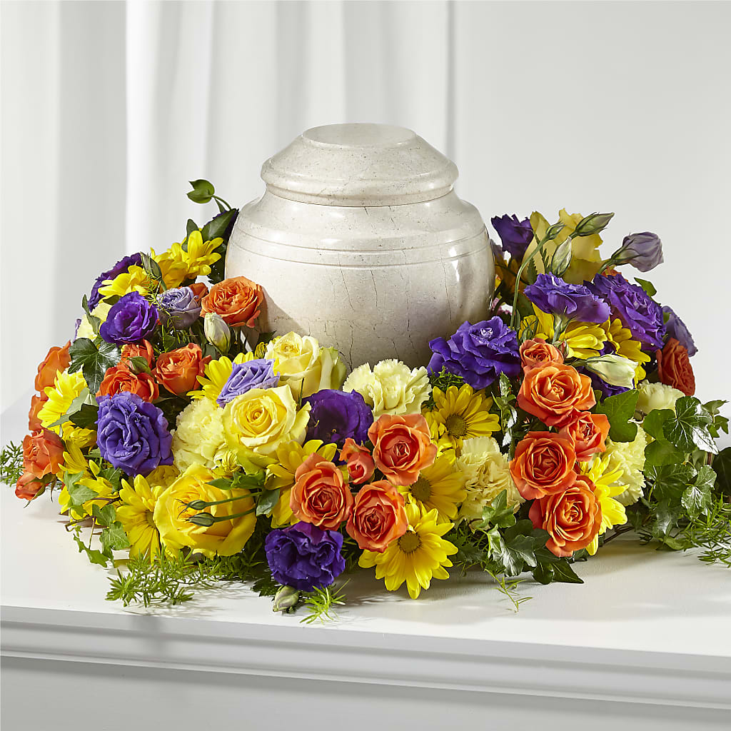 Blossoms of Remembrance Cremation Adornment – The Andes Flowers Llc, Fort Myers FL