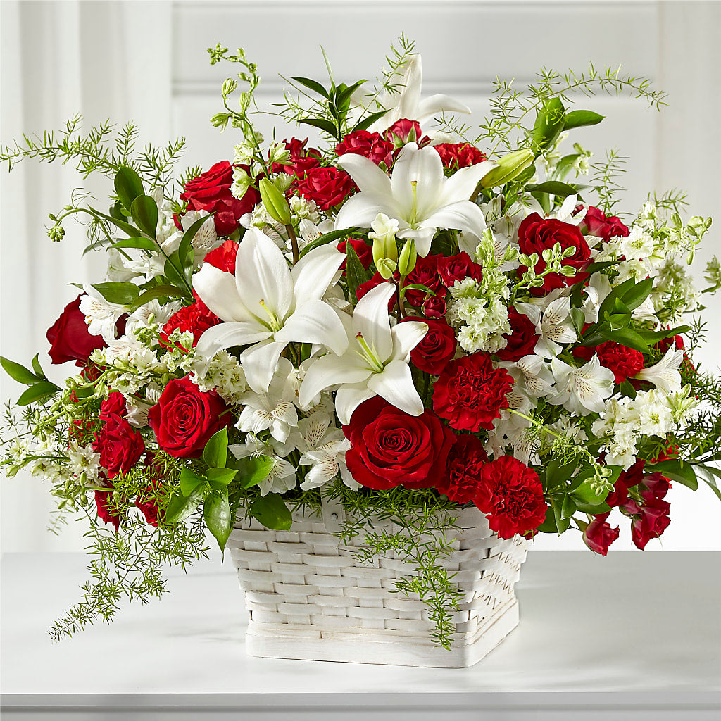 Sentiments of Love Arrangement – The Andes Flowers Llc, Fort Myers FL