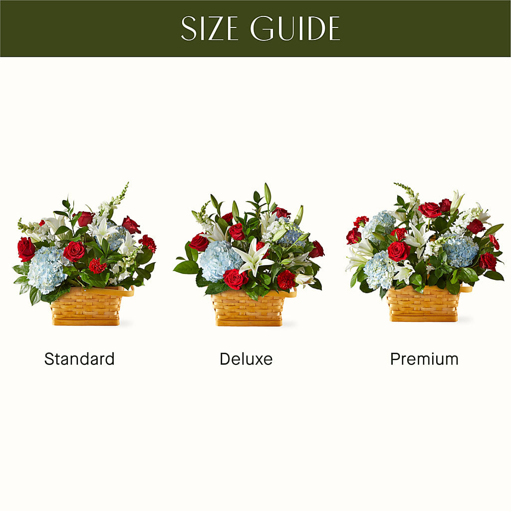 Greater Glory Basket – The Andes Flowers Llc, Fort Myers FL