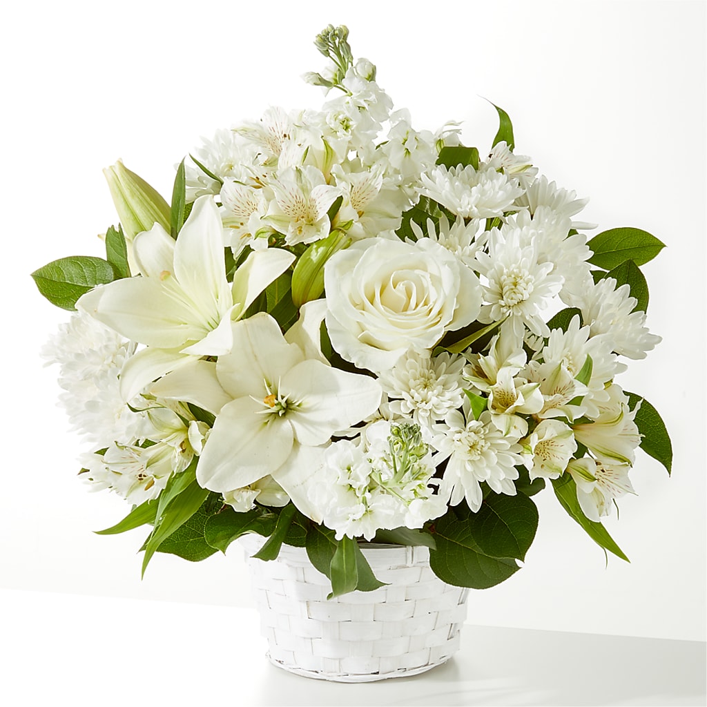Peaceful Reflections Arrangement – The Andes Flowers Llc, Fort Myers FL