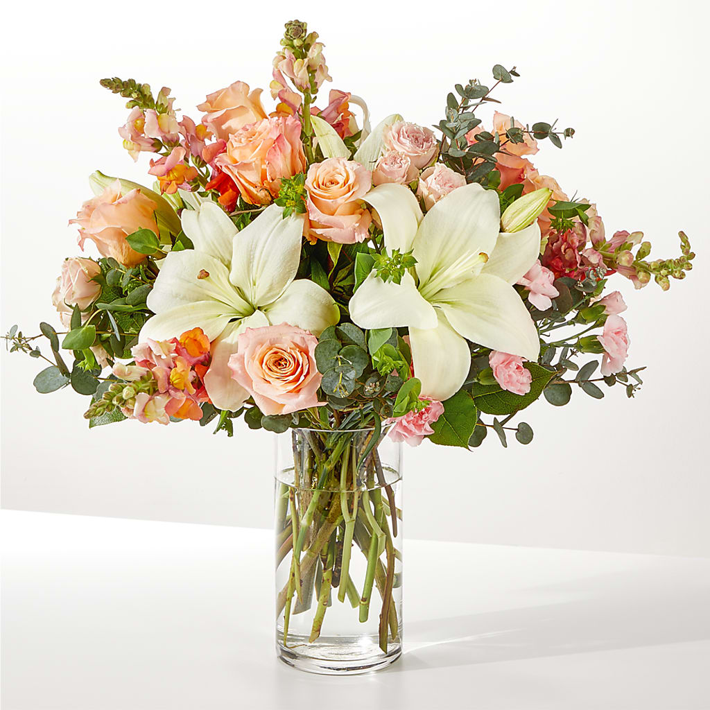 Grapefruit Splash Bouquet – The Andes Flowers Llc, Fort Myers FL