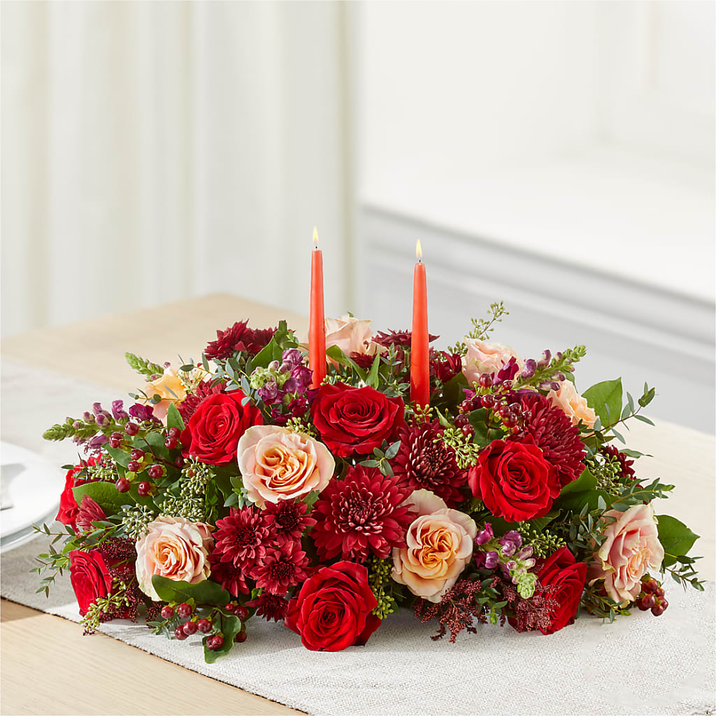 Most Thankful Centerpiece – The Andes Flowers Llc, Fort Myers FL