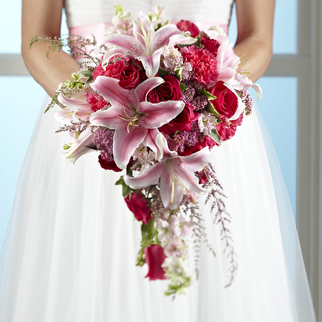 Lily & Rose Bouquet – The Andes Flowers Llc, Fort Myers FL