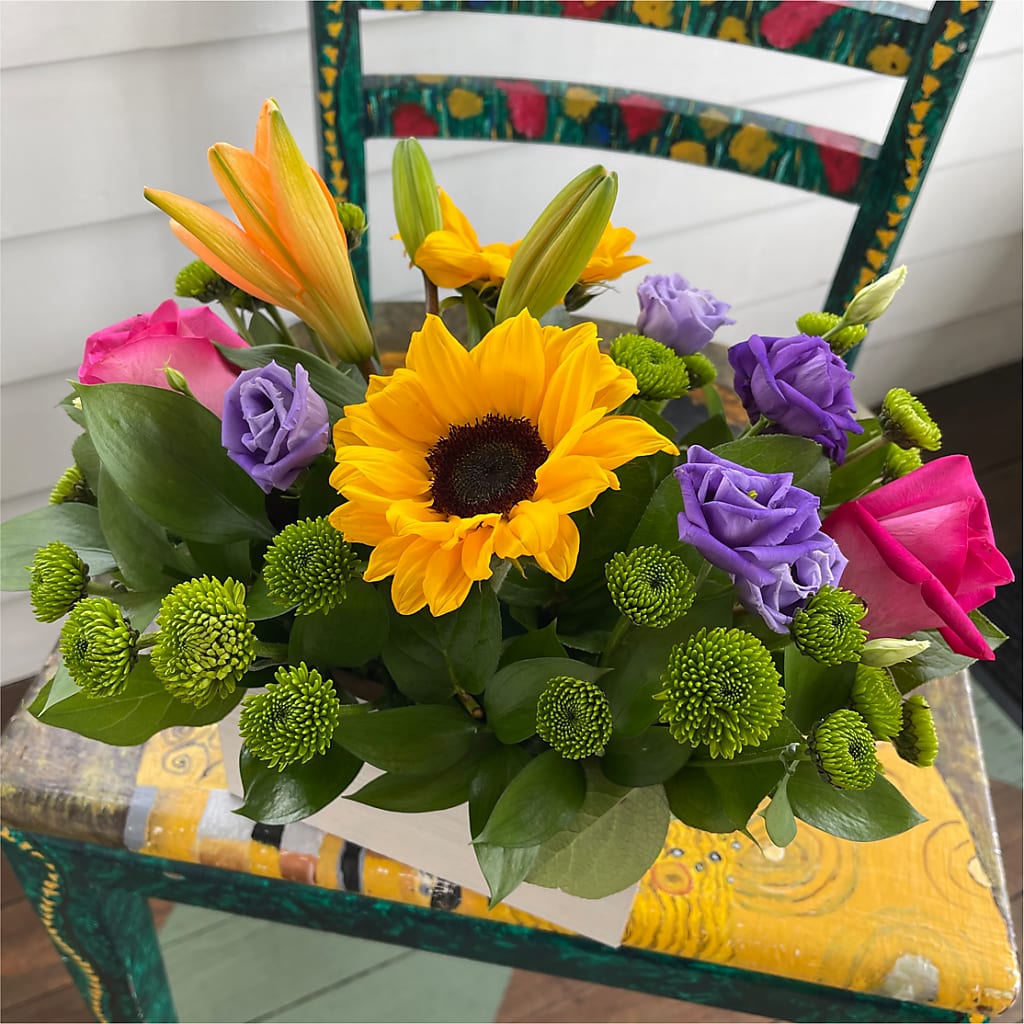 Best Day Box Bouquet –  The Andes Flowers Llc, Fort Myers FL