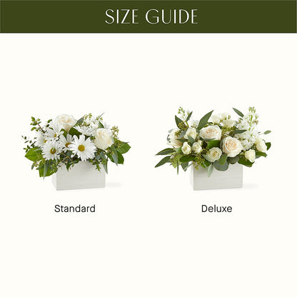 Fresh Linen Box Bouquet –  The Andes Flowers Llc, Fort Myers FL
