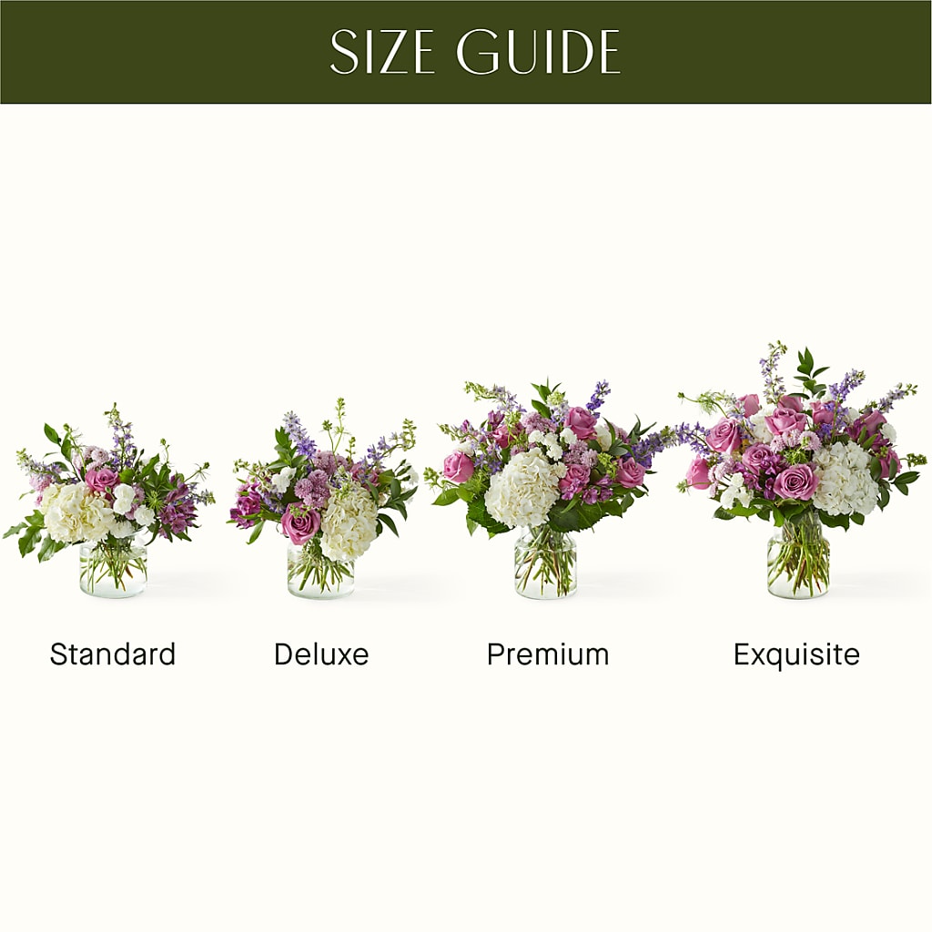 Violet Caress Bouquet –  The Andes Flowers Llc, Fort Myers FL