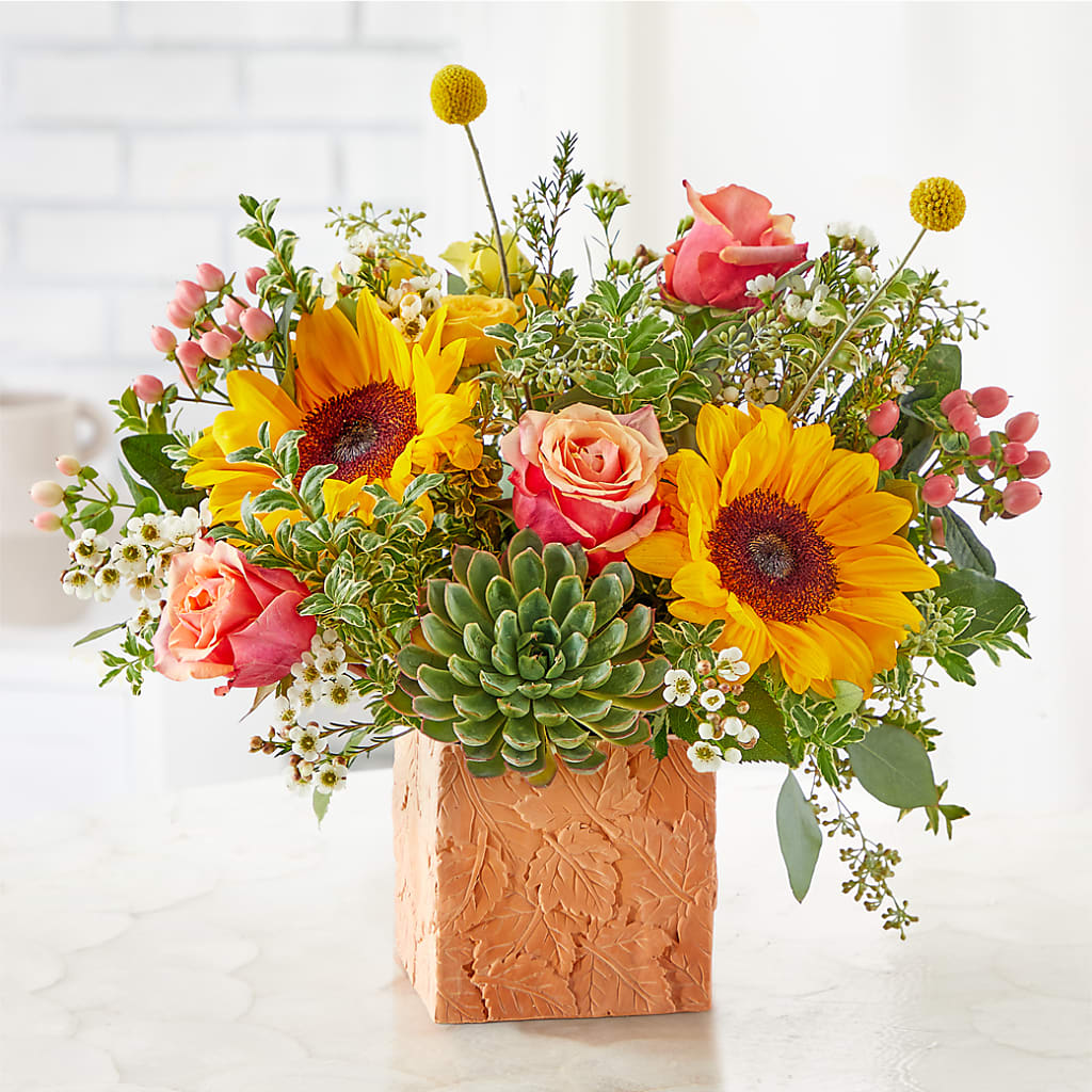 Sunflower Season Bouquet –  The Andes Flowers Llc, Fort Myers FL