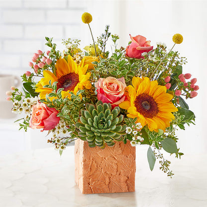 Sunflower Season Bouquet –  The Andes Flowers Llc, Fort Myers FL