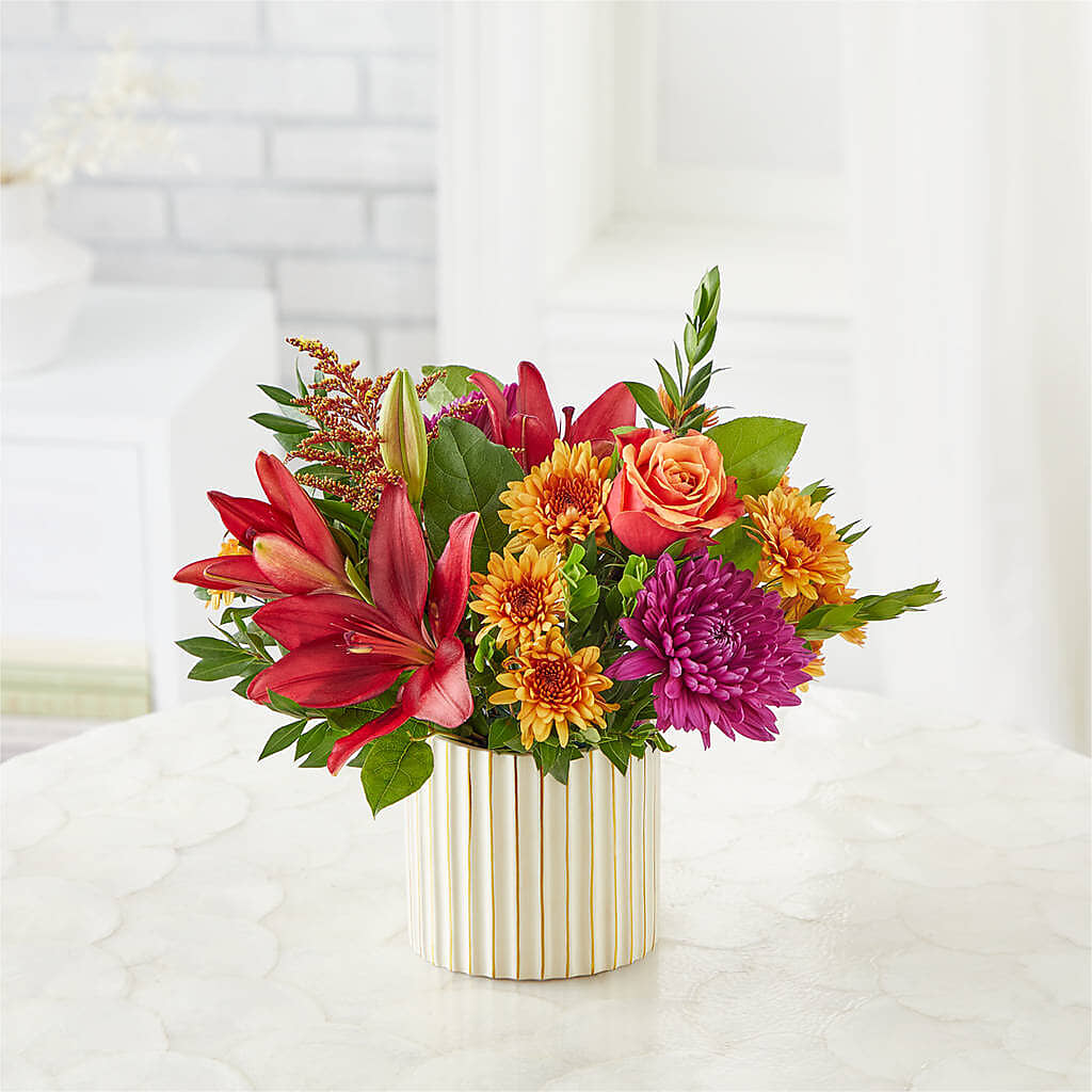 Burgundy Landscape Bouquet –  The Andes Flowers Llc, Fort Myers FL