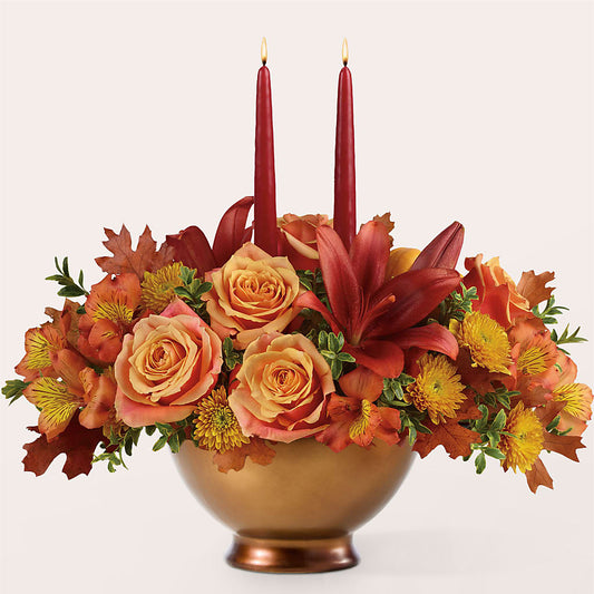 Harvest Table Centerpiece –  The Andes Flowers Llc, Fort Myers FL