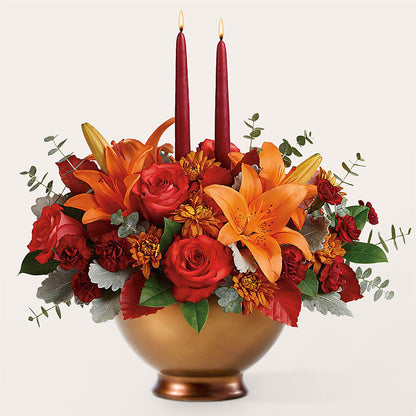 Fruits of Fall Centerpiece –  The Andes Flowers Llc, Fort Myers FL