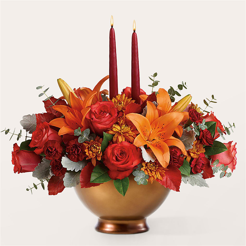 Fruits of Fall Centerpiece –  The Andes Flowers Llc, Fort Myers FL
