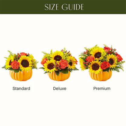 Pick of the Patch Pumpkin Bouquet –  The Andes Flowers Llc, Fort Myers FL