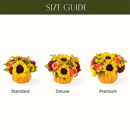 Golden Gourd Pumpkin Bouquet –  The Andes Flowers Llc, Fort Myers FL