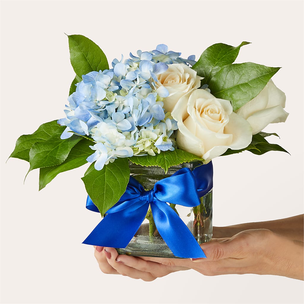 Sky Blue Delight Bouquet –  The Andes Flowers Llc, Fort Myers FL
