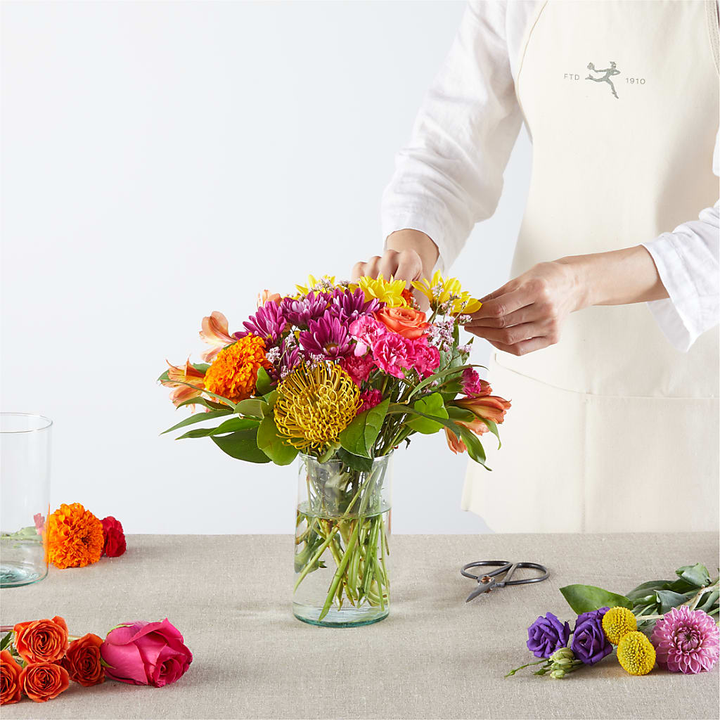 Feast of Color – A Florist Original –  The Andes Flowers Llc, Fort Myers FL