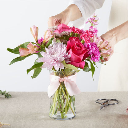 Pink Ribbon - A Florist Original –  The Andes Flowers Llc, Fort Myers FL
