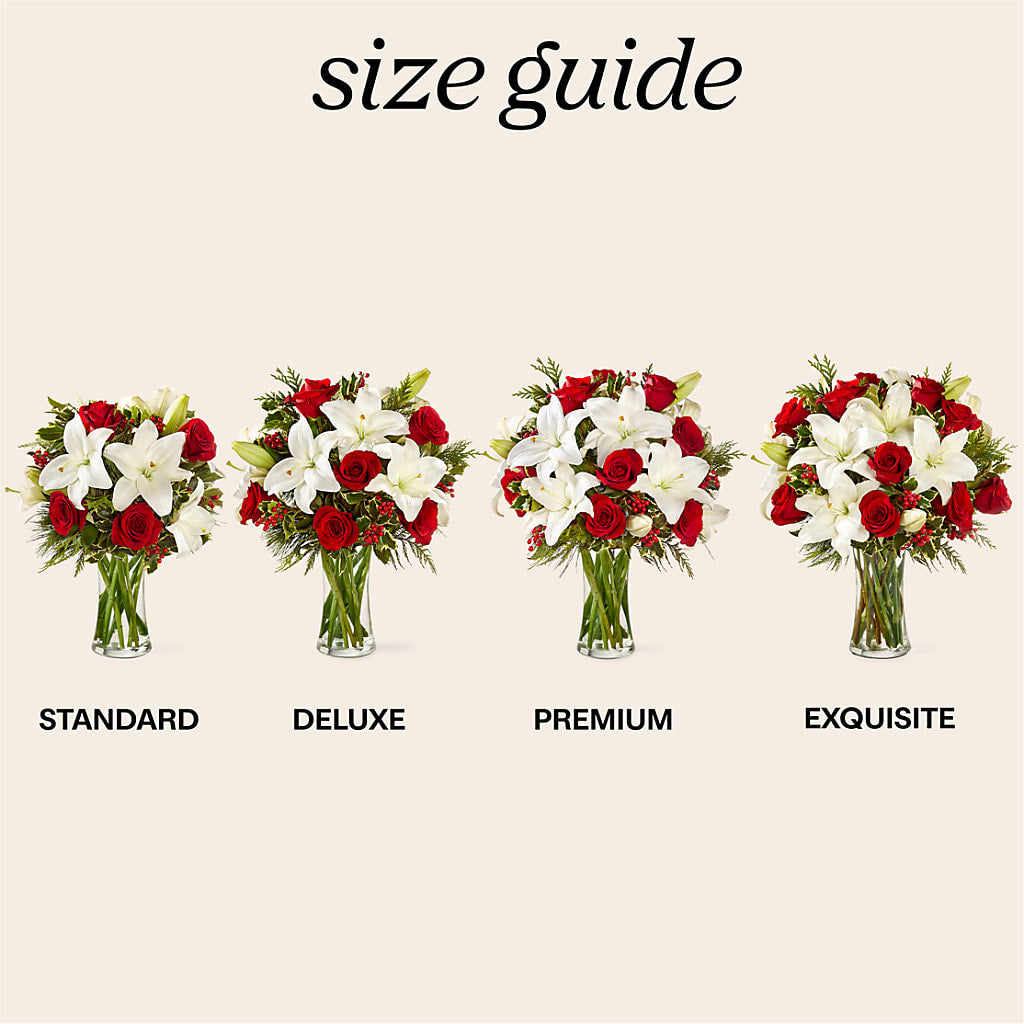 Sparkling Snowflakes Bouquet –  The Andes Flowers Llc, Fort Myers FL