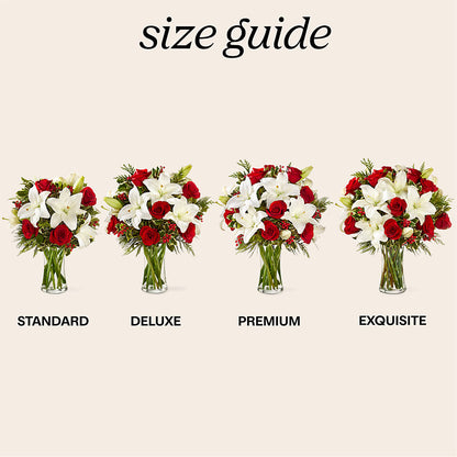Sparkling Snowflakes Bouquet –  The Andes Flowers Llc, Fort Myers FL