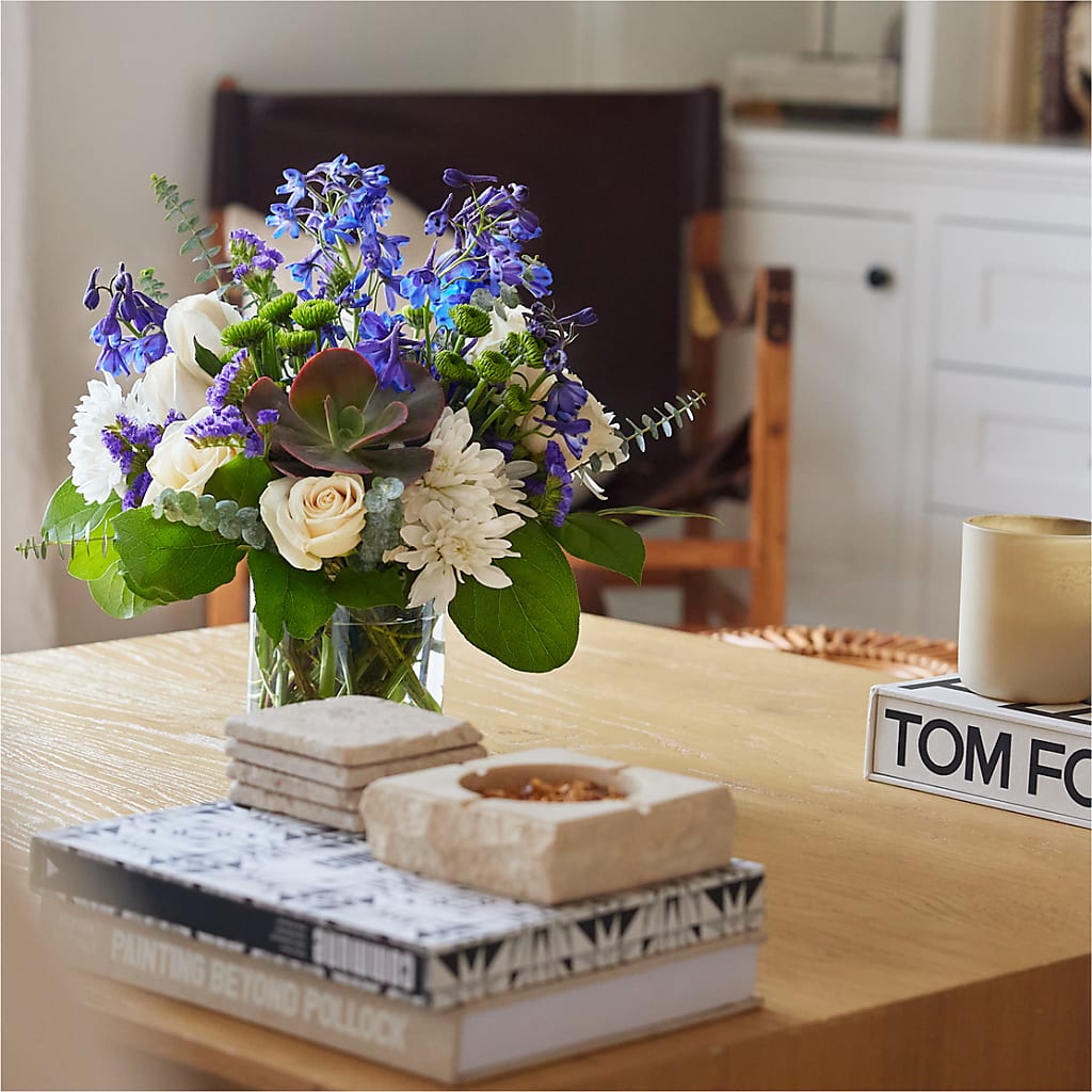 Cerulean Waves Bouquet –  The Andes Flowers Llc, Fort Myers FL