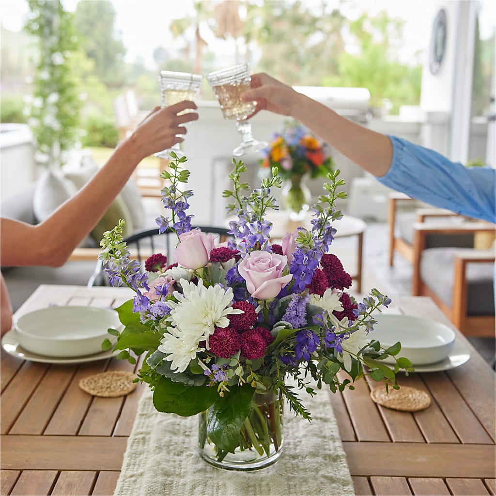 Violet Frost Bouquet –  The Andes Flowers Llc, Fort Myers FL