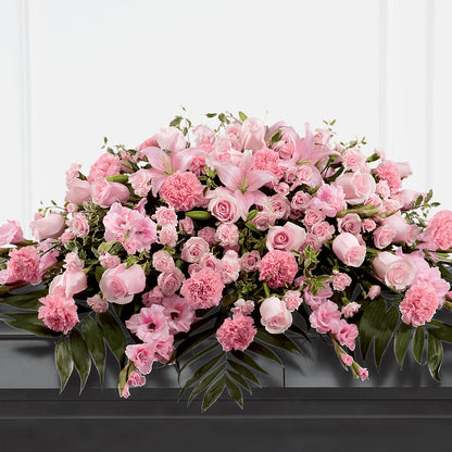 Garden of Comfort Casket Spray (Standard) –  The Andes Flowers Llc, Fort Myers FL