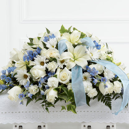 Tender Treasure Casket Spray –  The Andes Flowers Llc, Fort Myers FL