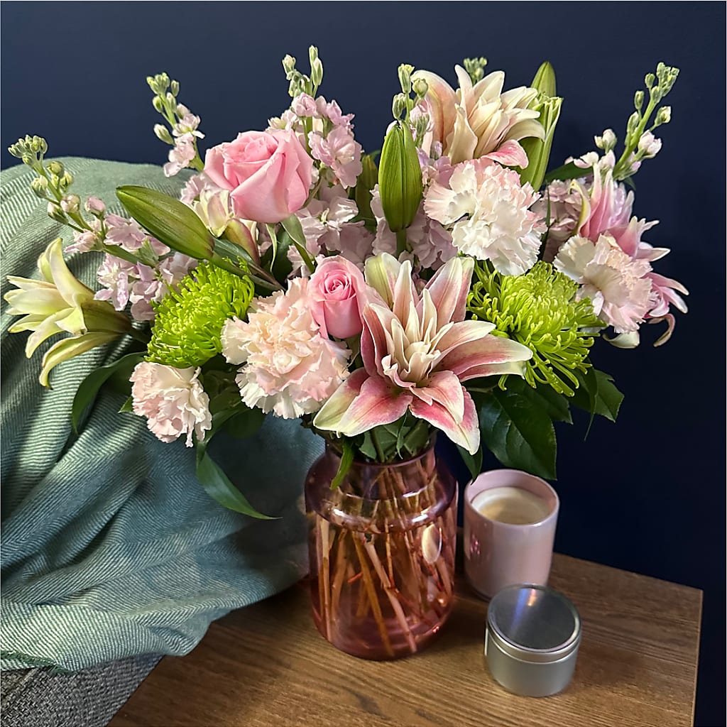 Pretty in Pink Bouquet –  The Andes Flowers Llc, Fort Myers FL