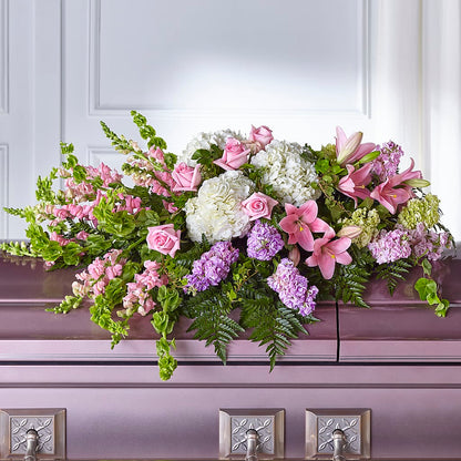 Life's Gratitude Casket Spray –  The Andes Flowers Llc, Fort Myers FL