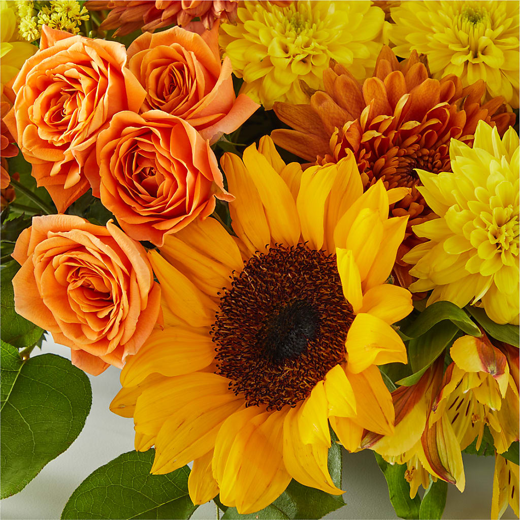 Autumn Harmony Centerpiece –  The Andes Flowers Llc, Fort Myers FL