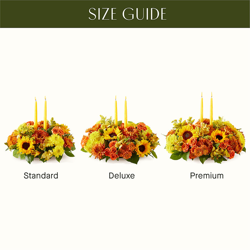 Autumn Harmony Centerpiece –  The Andes Flowers Llc, Fort Myers FL