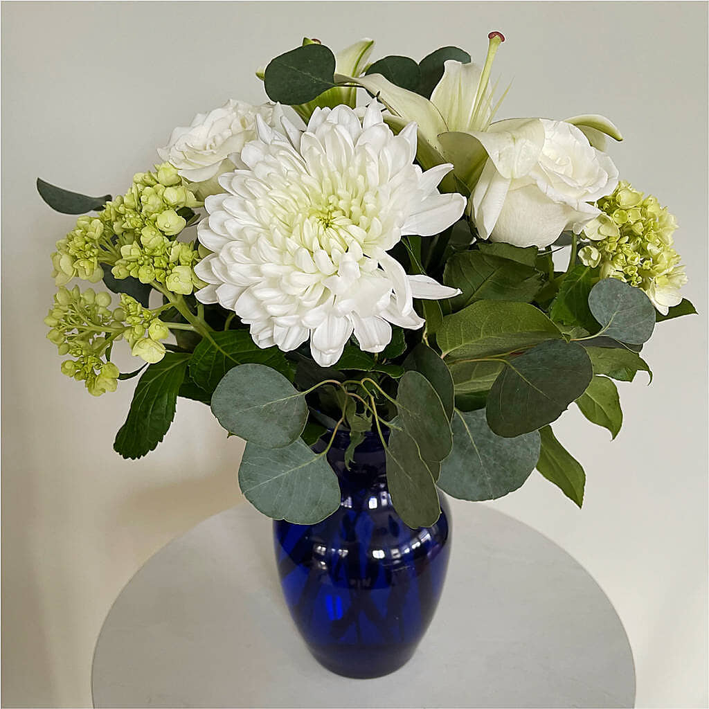 Snowy Dreams Bouquet –  The Andes Flowers Llc, Fort Myers FL