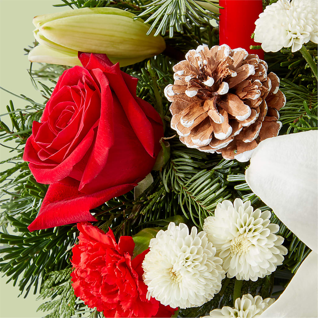 Seasonal Festivities Centerpiece –  The Andes Flowers Llc, Fort Myers FL