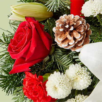 Seasonal Festivities Centerpiece –  The Andes Flowers Llc, Fort Myers FL