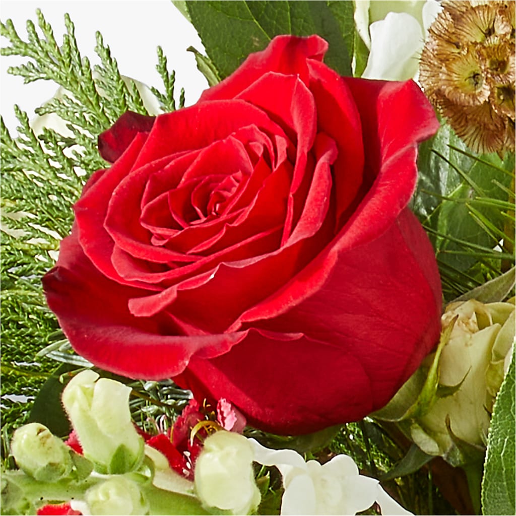 Deck the Halls Bouquet –  The Andes Flowers Llc, Fort Myers FL