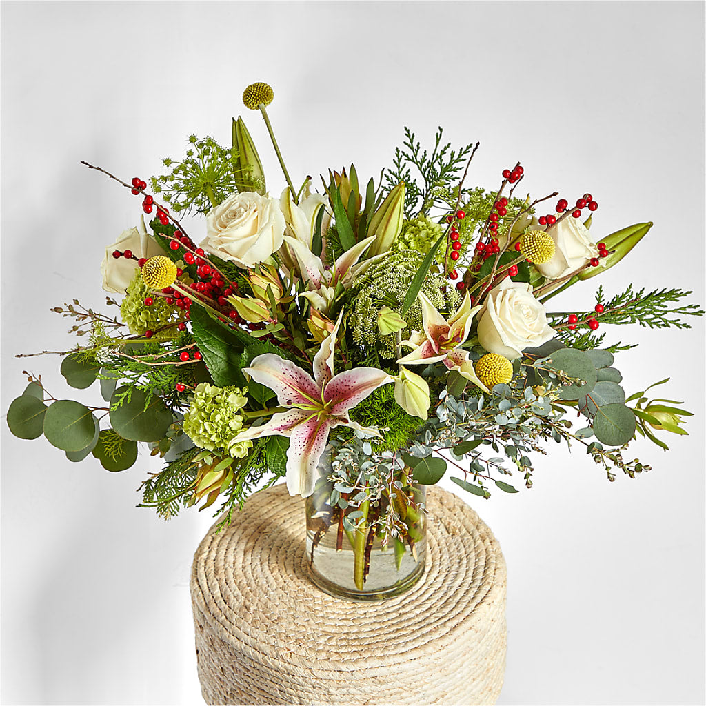 Berry & Bright Bouquet –  The Andes Flowers Llc, Fort Myers FL
