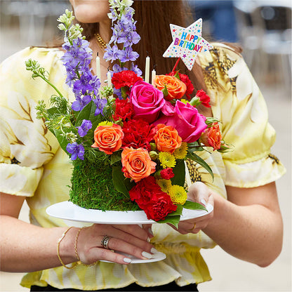 Best Year Yet Floral Cake –  The Andes Flowers Llc, Fort Myers FL