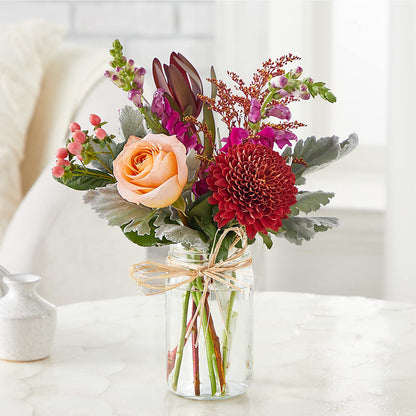 Moody Hues Bouquet –  The Andes Flowers Llc, Fort Myers FL