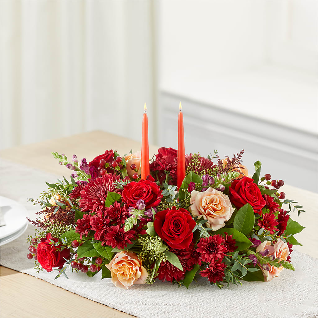 Most Thankful Centerpiece –  The Andes Flowers Llc, Fort Myers FL