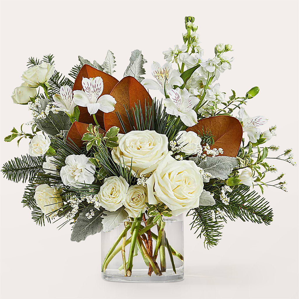 Fresh Snowfall Bouquet –  The Andes Flowers Llc, Fort Myers FL