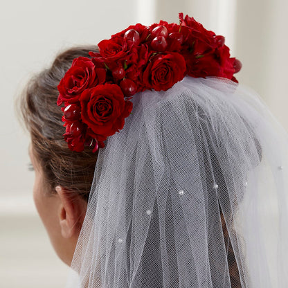 Heart's Happiness Hair Decor –  The Andes Flowers Llc, Fort Myers FL